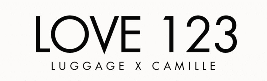 Love123 Luggage x Camille logo