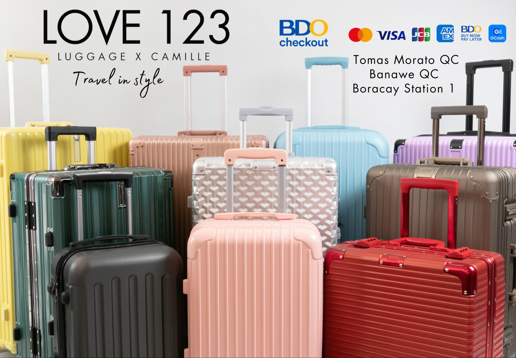 Love123 Luggage x Camille